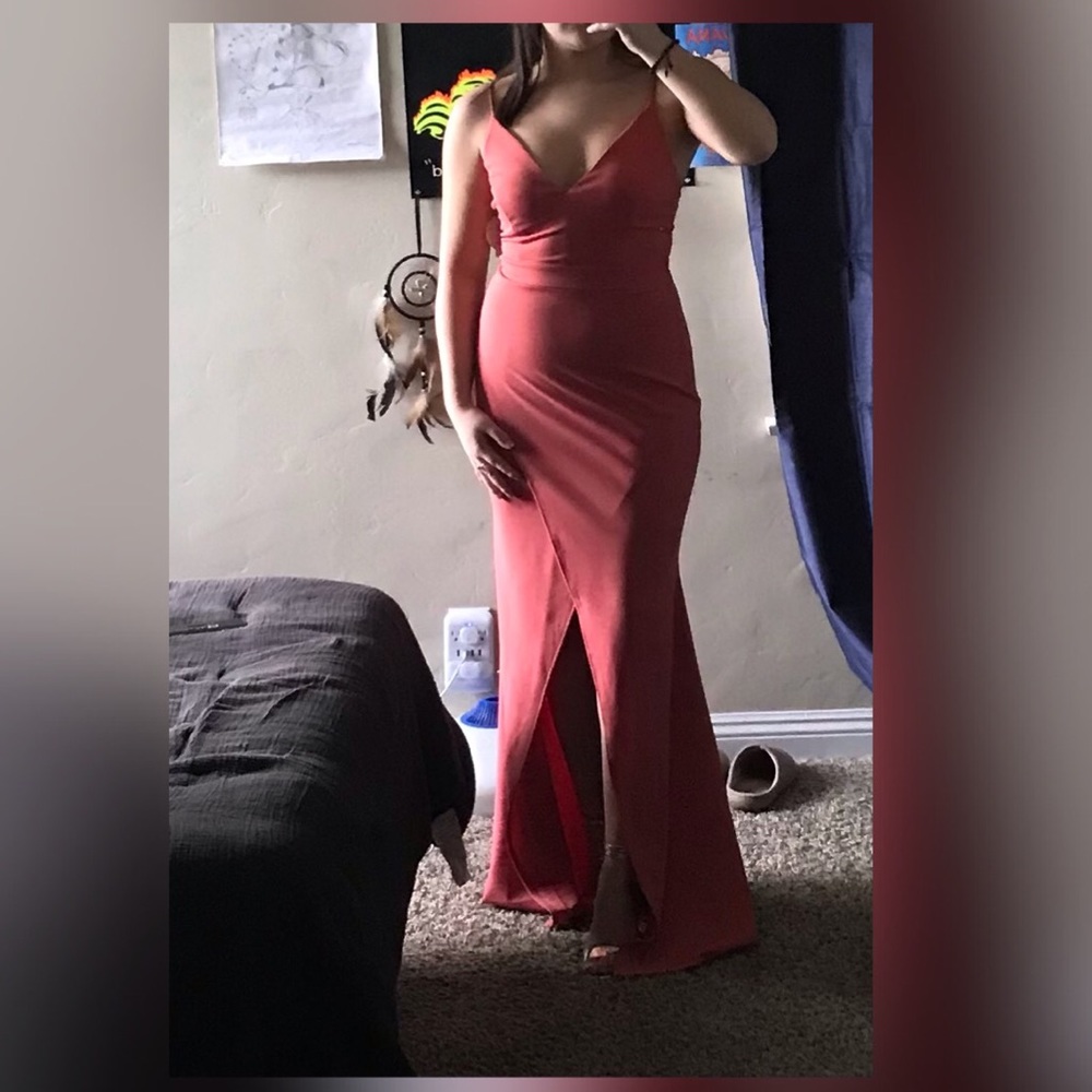 Pink gown